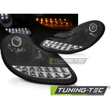 Koplampen geschikt voor PORSCHE BOXSTER 96-04 /911 996 LED ZWART
