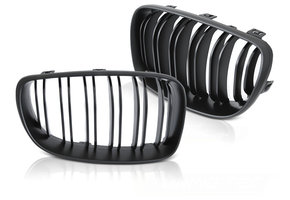 Grill nieren BMW E87/81/82/88 07-11 SPORT MAT ZWART