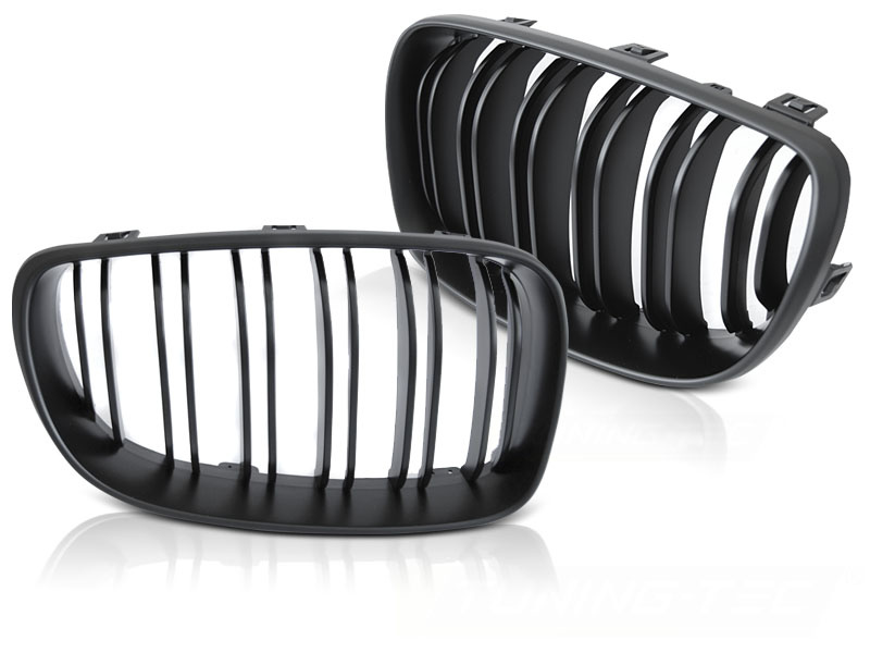 Grill nieren BMW E87/81/82/88 07-11 SPORT MAT ZWART