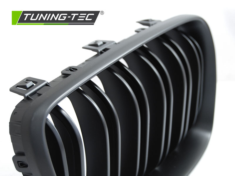 Grill nieren geschikt voor BMW E87/81/82/88 07-11 SPORT MAT ZWART