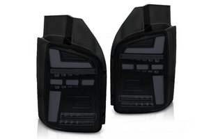 Achterlichten voor VW T6.1 20- LED OEM ZWART SMOKE