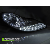 Koplampen geschikt voor PORSCHE BOXSTER 96-04 /911 996 LED CHROOM