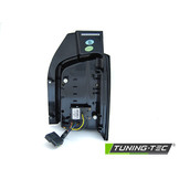 Achterlichten geschikt voor VW T5 04.03-09 LED ZWART