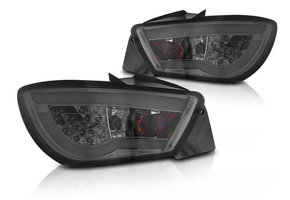 Achterlichten geschikt voor SEAT IBIZA 6J 3D 06.08-12 hatchback LED SMOKE