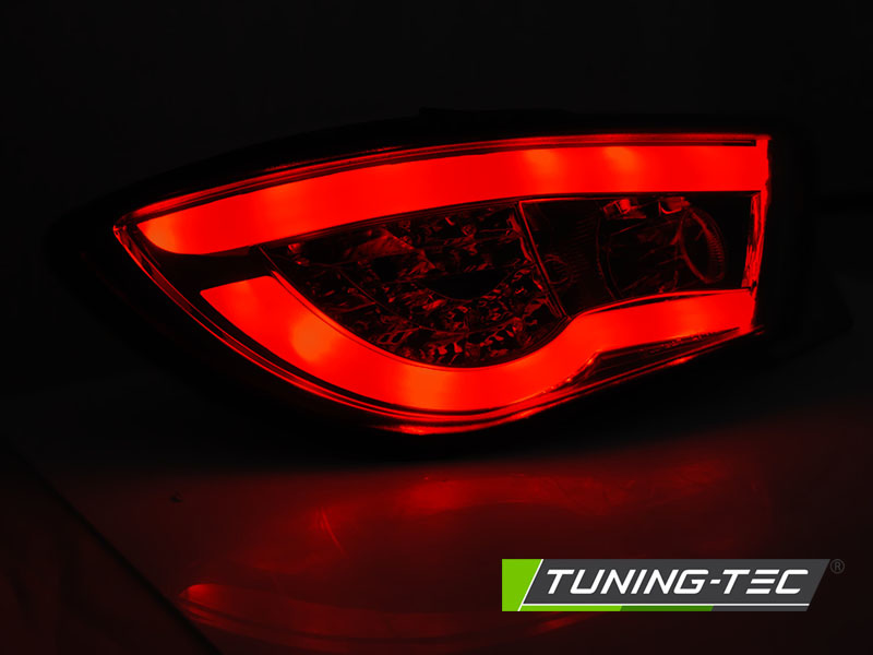 Achterlichten SEAT IBIZA 6J 3D 06.08-12 hatchback LED SMOKE