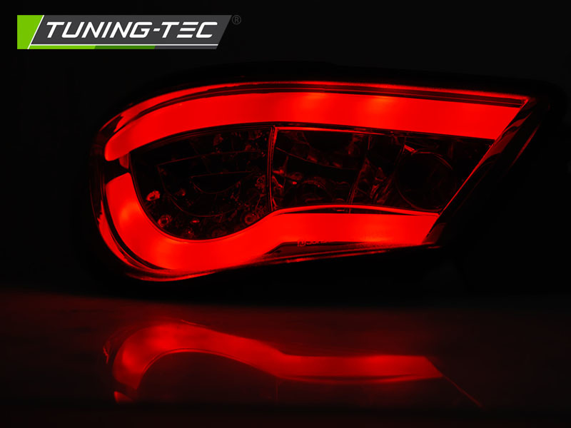 Achterlichten geschikt voor SEAT IBIZA 6J 3D 06.08-12 hatchback LED SMOKE