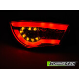 Achterlichten SEAT IBIZA 6J 3D 06.08-12 hatchback LED SMOKE