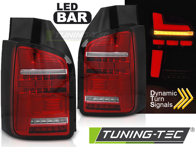Achterlichten voor VW T6.1 20- LED OEM ROOD WIT
