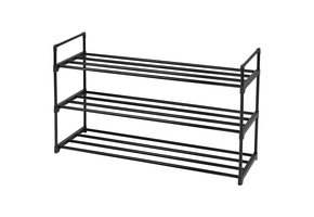 Schoenenrek met 3 niveaus - schoenenopberger - 92 x 30 x 54 cm