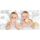 Speelkleed baby - babygym - speelmat - 98x78 cm - dinosaurus