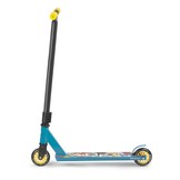 Stuntstep - SOKE GO! - geel blauw - 83 cm hoog - tot 100 kg