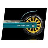 Stuntstep - SOKE GO! - geel blauw - 83 cm hoog - tot 100 kg