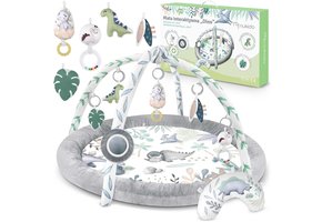 Speelkleed baby - babygym - speelmat - 98x78 cm - dinosaurus