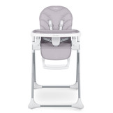 Kinderstoel - babystoel - eetstoel baby - tot 15 kg - grijs wit