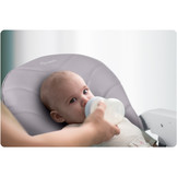 Kinderstoel - babystoel - eetstoel baby - tot 15 kg - grijs wit