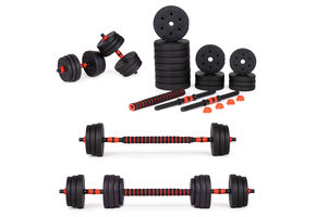 Dumbbell set - halterset - verstelbaar - gewichten 30 kg