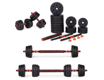 Dumbbell set - halterset - verstelbaar - gewichten 30 kg