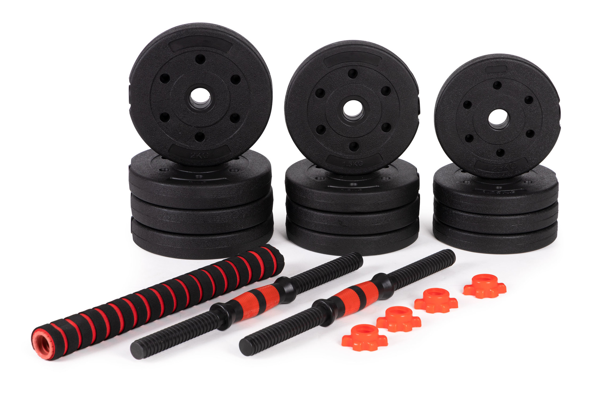 Dumbbell set - halterset - verstelbaar - gewichten 20 kg
