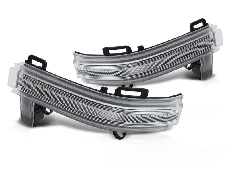 Knipperlichten spiegel voor VW CRAFTER 2017- WIT