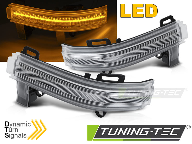 Knipperlichten spiegel geschikt voor VW CRAFTER 2017- WIT