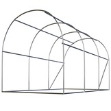 Tunnelkas - kweekkas - tuinkas - broeikas - 200x350 cm - wit