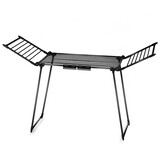 Droogrek - wasrek - wasdroogrek - staand - 174x61x108cm - zwart