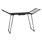 Droogrek - wasrek - wasdroogrek - staand - 174x61x108cm - zwart