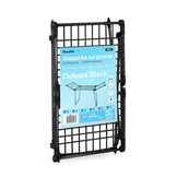 Droogrek - wasrek - wasdroogrek - staand - 174x61x108cm - zwart