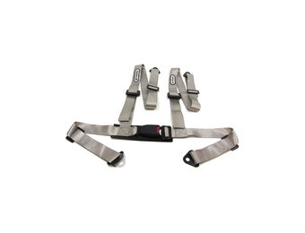 Autogordel - 4 punts gordel - veiligheidsgordel - zilver