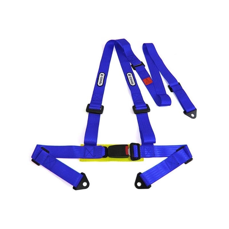 Autogordel - driepuntsgordel - veiligheidsgordel - blauw