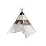 tipi speeltent - dinosaurussen afwerking - 120x145 cm