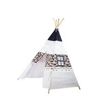 tipi speeltent - dinosaurussen afwerking - 120x145 cm