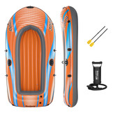 Bestway - opblaasbare rubberboot - roeispanen - 246x122 cm