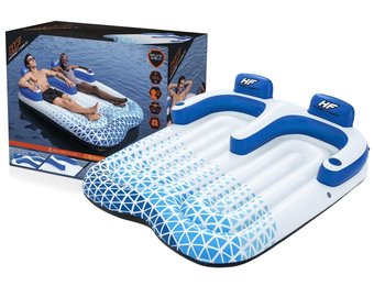 Bestway - luchtbed - rug en armleuning - 196x193 cm