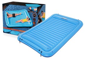 Bestway - luchtbed - met kussens - 290x191 cm - blauw