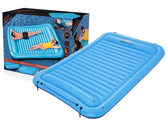 Bestway - luchtbed - met kussens - 290x191 cm - blauw