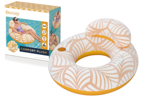 Bestway opblaasbare zwemband - hoofdsteun - 118cm - oranje