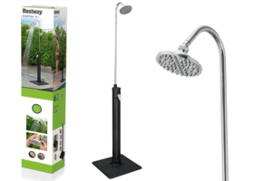 Bestway -  tuindouche - verstelbare watertemperatuur - zwart