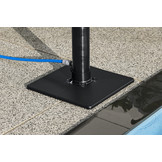 Bestway -  tuindouche - verstelbare watertemperatuur - zwart