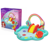 Bestway - opblaasbare peuterbad - waterfontein - 221x193x117cm