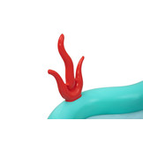 Bestway - opblaasbare peuterbad - waterfontein - 221x193x117cm