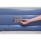 Bestway - luchtbed met ingebouwde pomp - 230x152x46 cm - blauw