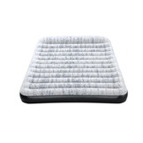 Bestway - luchtbed met ingebouwde pomp - 203x152x30 - grijs