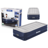 Bestway - luchtbed met ingebouwde pomp - 191x97x46 cm - blauw