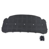 Isolatiemat motorkap met clips voor VW Touran 1T1 1T2 Caddy 2K 2C 03—08