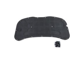 Isolatiemat motorkap met clips geschikt voor VW Polo 9N3 05—09