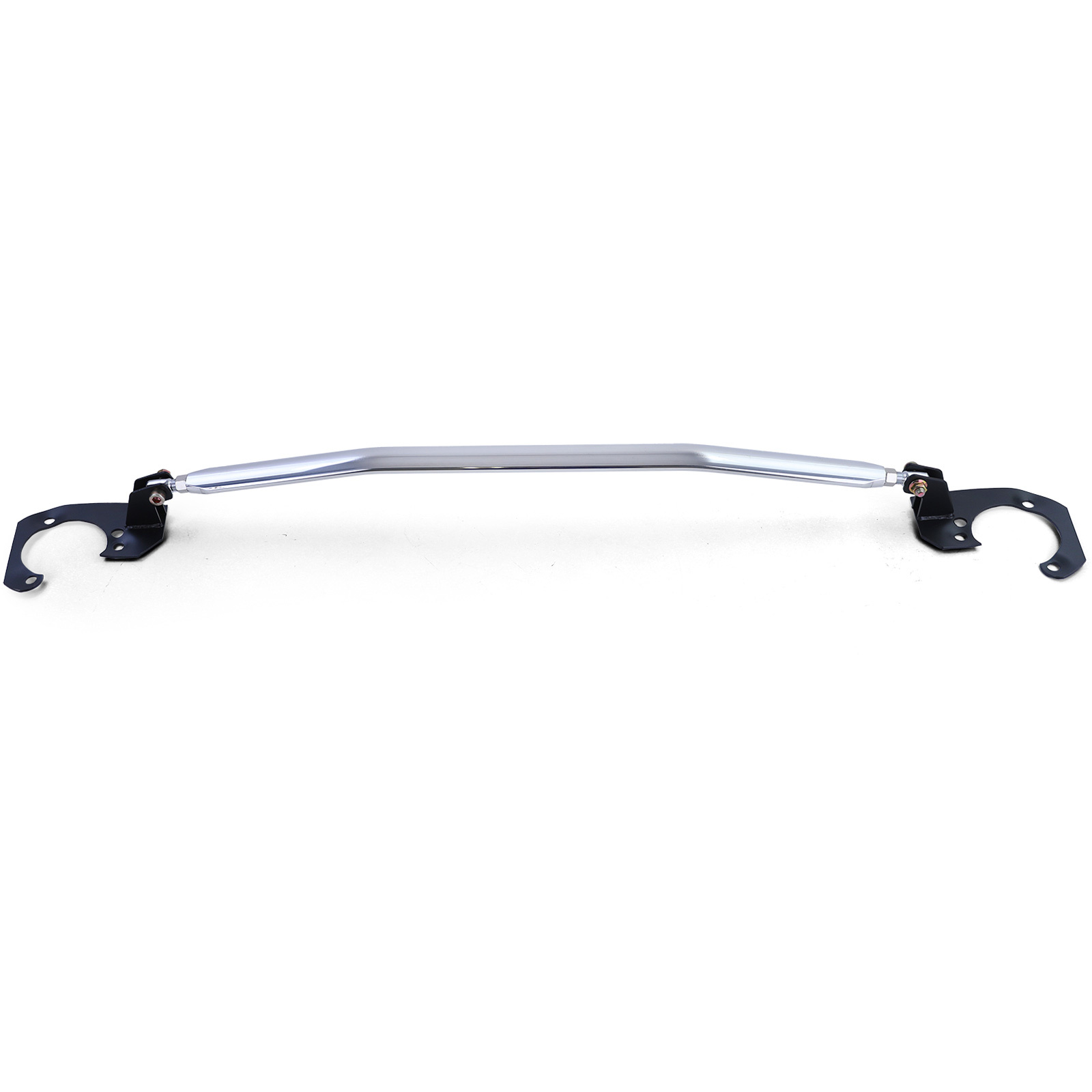 Aluminium veerpootbrug voorzijde 3-delig verstelbaar passend voor BMW 3-serie E46 316 318 vanaf 98