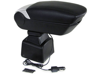 Armsteun middenconsole Exclusief met opbergvak en 2x USB voor Dacia Logan 04-12