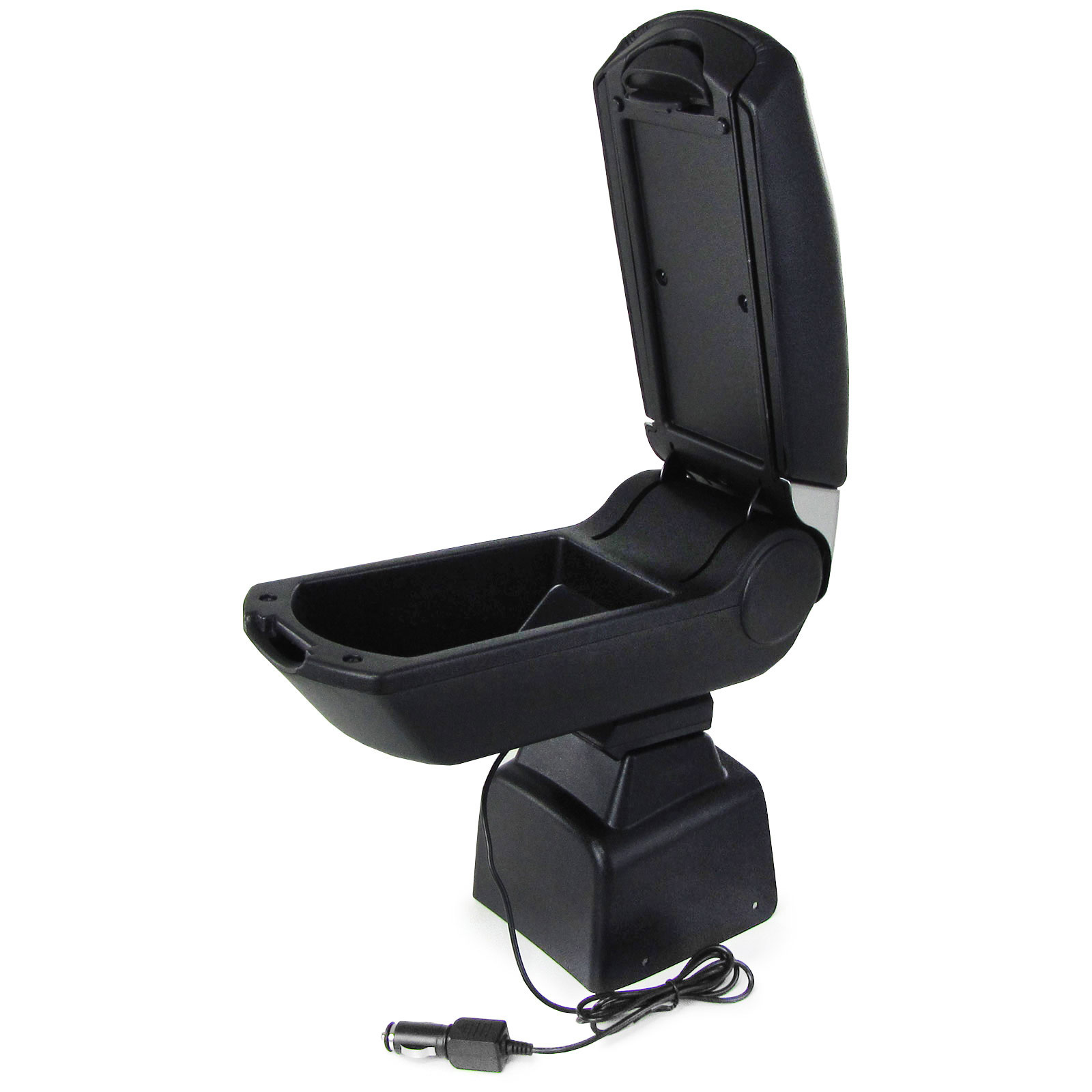 Armsteun middenconsole Exclusief met opbergvak en 2x USB voor Dacia Logan 04-12