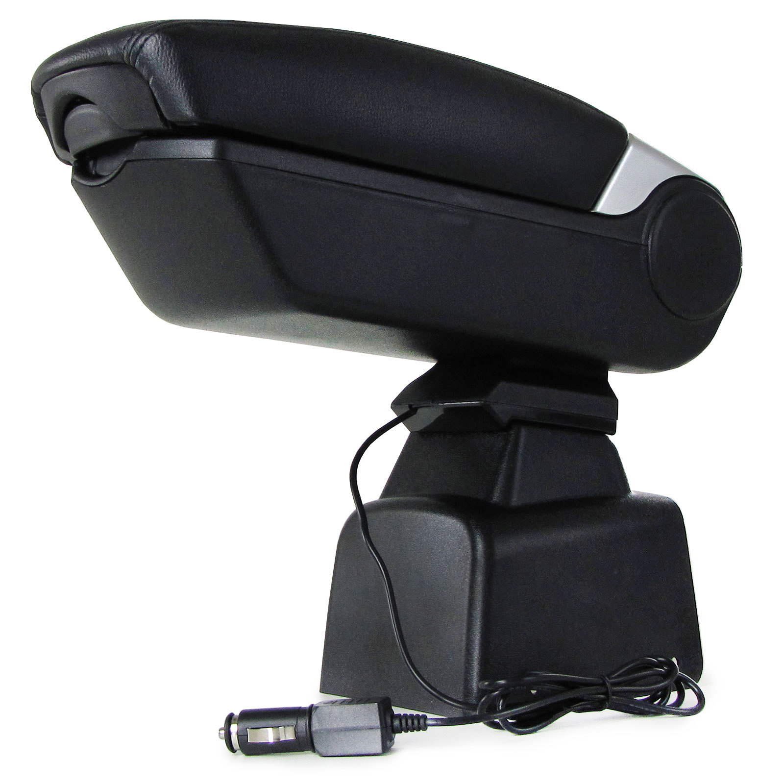 Armsteun middenconsole Exclusief met opbergvak en 2x USB voor Dacia Logan 04-12